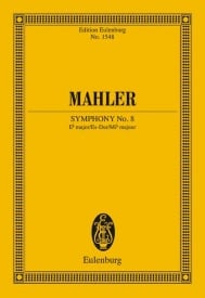 Mahler: Symphony No. 8 E flat major (Study Score) published by Eulenburg